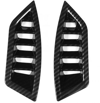 2 Stuks Carbon Fiber Air Vent Outlet Trim Cover Decoratie Sticker Fit Voor Subaru Forester Sk Abs Materiaal Auto styling