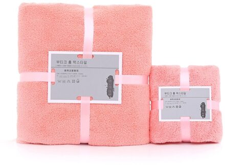 2 Stuks Coral Fluwelen Badhanddoeken Set Zachte Pluizige Absorberende Beach Swim Sport Badkamer Handdoek Voor Thuis Dagelijks Gebruik Badkamer accessoires 05