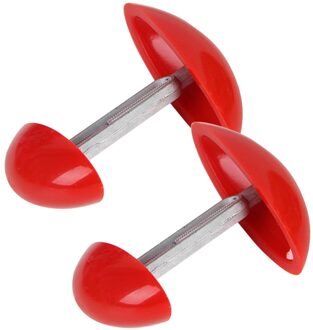 2 Stuks Diy Mini Schoen Bomen Extender Expander Plastic Zorg Verstelbare Keepers Ondersteuning Aluminium Brancard Shapers Vrouwen