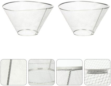 2 Stuks Duurzaam Keuken Rook Uitlaat Ventilator Netto Theepot (Assorti Kleur)