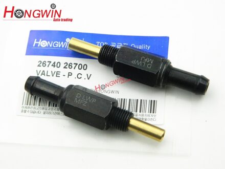 2 stuks Echt Geen. 26740-26700 Uitlaatklep Pcv-klep Past Hyundai Accent 1.6L 01-07 26740-26700 Past Elantra Spectra 2.0L