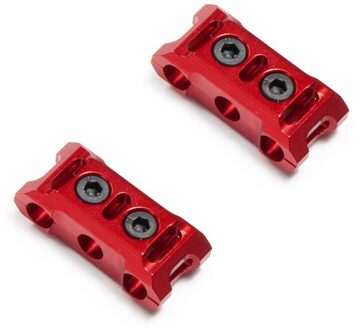 2 Stuks Esc Motor Kabel Manager Draad Vaste Klem Gesp Voorkomen Tangled Lijn Clip Tool Voor Rc Model Auto Klimmen auto 12AWG rood