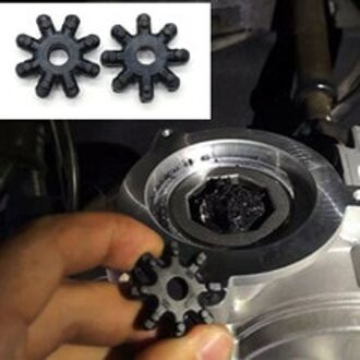 2 Stuks Flexibele Stuurkolom Koppeling Kolom Voor Hyundai Kia Oem 563152K000FFF Mdps Rubber Steering