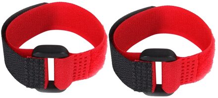 2 Stuks Geen Crow Haan Kraag Kip Kraag Noise Gratis Anti-Haak Nekband Halsbanden Levert rood