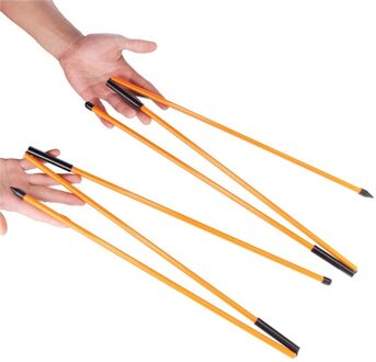 2 Stuks Golf Alignment Sticks Glasvezel Training Aid Staven Voor Juiste Bal Richting Golf Swing Trainer Praktijk Accessoires