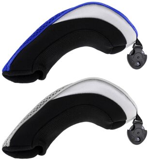 2 Stuks Golf Hybrid Ut Club Redding Hoofd Cover Headcover W/Nummer Tag 2 3 4 5 7 X utility Golf Club Head Cover Protector