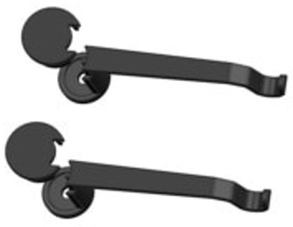 2 Stuks Haken Abs Accessoires Montage Voor Tesla Model 3 Opbergdoos