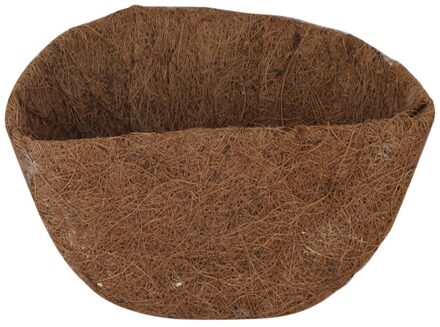 2 Stuks Half Ronde Voor Opknoping Mand Indoor Outdoor Coconut Fiber Liner Thuis Planter Bloempot Tuin Vervanging Accessoires 10 duim