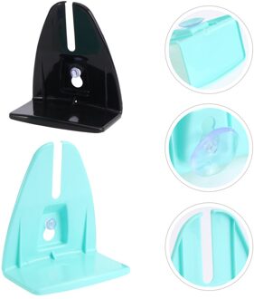 2 Stuks Hamster Run Wiel Ondersteuning Waterkoker Roterende Wiel Beugel Willekeurige Kleur