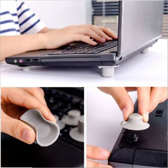 2 Stuks Handige Mini Grote + 2 Stuks Kleine Notebook Laptop Cooling Pads Skidproof Pad Cooler Stand Best Selling