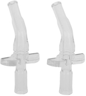 2 Stuks Herbruikbare Rietjes Spare Siliconen Cup Stro Vervanging Accessoires 1