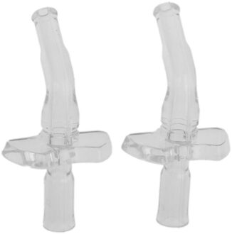 2 Stuks Herbruikbare Rietjes Spare Siliconen Cup Stro Vervanging Accessoires