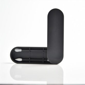 2 Stuks Herbruikbare Wattenstaafje Oor Schoonmaken Cosmetische Siliconen Knoppen Swabs Sticks Tweekoppige Recycling Voor Cleaning Up