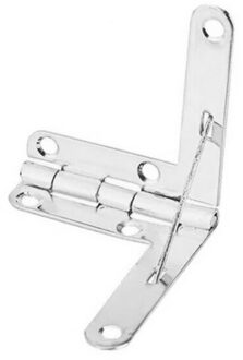 2 Stuks Hoek Ondersteuning Lente Scharnier 90 Graden Scharnier Voor Antiek Messing Sieraden Wijn Case Horloge Doos Houten Deksel hardware Accessoires B