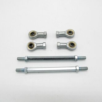 2 Stuks Hoge Hardheid End Kogelgewricht Lager Set 8Mm Interne Vrouwelijke Draad Metrisch Rod