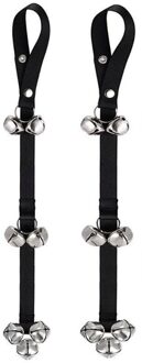 2 stuks Hond Deurbellen voor Honden Training Bells Verstelbare Pet Hond Kat Inbraak Deur Bell Training Tool