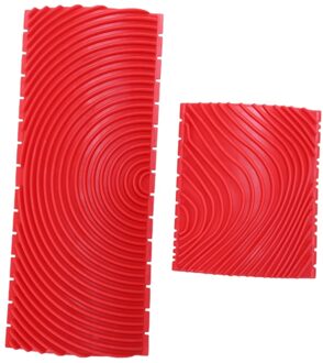 2 Stuks Hout Korrelen Grain Rubber Patin Schilderij Effecten Diy Muur Decoratie Gereedschappen