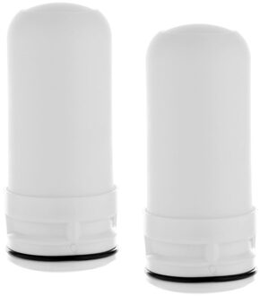 2 Stuks Keramische Kraan Water Purfier Cartridge Wasbaar Voor Aanrecht