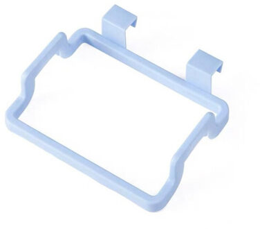 2 Stuks Keuken Deur Terug Draagbare Vuilniszak Beugel Rag Rack Vuilnisbak Rack Keuken Deur Opknoping Prullenbak roze