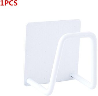 2 Stuks Keuken Lijm Sterke Muur Hanger Haak Sink Sponzen Houder Afvoer Droogrek Organizer Badkamer Zuignap Zelf 1PCWH