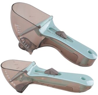 2 Stuks Keuken Verstelbare Maatlepels Multifunctionele Bakken Metering Scoops Koken Maatregel Cups Keuken Accessoires Gereedschap