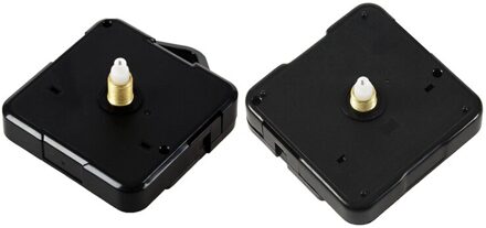 2 Stuks Klok Movement Mechanism Black Uur Minuut Rode Secondewijzer Diy Gereedschap Set-Kaliber 1668 & M2188 Beweging