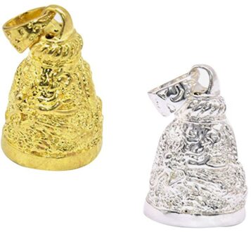 2 Stuks Klokken Chinese Stijl Patroon Ring Decor Hanger Bells Koper Klokken Opknoping Fortuin Accessoires Benodigdheden Voor Diy Cr afbeelding 1