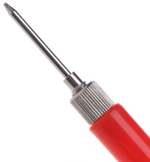 2 Stuks Lente Test Probe Tip Geïsoleerde Haak Draad Connector Lead Pin Voor Multimeter U7EA