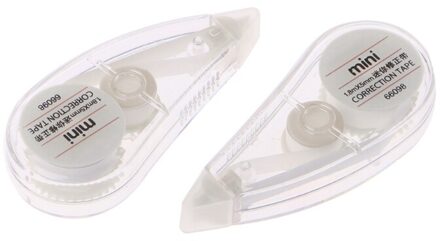 2 Stuks Leuke Correctie Tape Mini Roller Witte Out Gum School Kantoorbenodigdheden