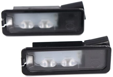 2 Stuks Licht Kenteken Led Kentekenverlichting Voor Passat B7 Golf MK7 Cc Polo 6R 35D 943 021 een