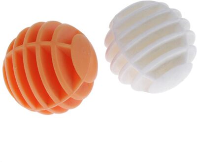 2 Stuks Lichtgewicht Zachte Spons Regenboog Indoor Praktijk Golf Training Ballen Home Office Plastic Golfbal Golf Practice Ballen