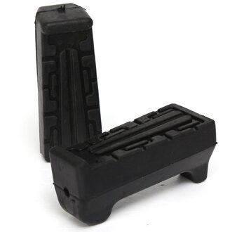 2 stuks Links en Rechts Motorcycle Rubber Voetsteun Pinnen Voor Yamaha YBR125 YBR 125 Alle Jaren