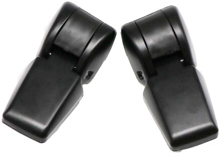 2 Stuks Links + Rechts Autolaadklep Terug Venster Glas Scharnieren Achterklep Venster Scharnier Voor Lincoln Aviator 2003-2005 3C5Z78420A68AA + 3C5Z7842