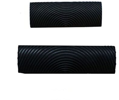 2 Stuks M-Vorm Houtnerf Diy Wanddecoratie Tool Graining Rubber Schilderen