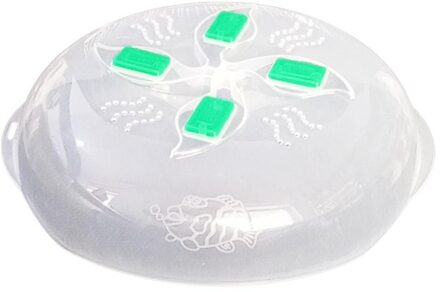 2 Stuks Magneet Voedsel Ploetert Guard Magnetron Hover Anti-Sputteren Cover Met Stoom Openingen Magnetische Ploetert Deksel Hittebestendig