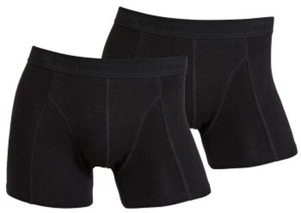 2 stuks Mens Trunks Zwart - Small