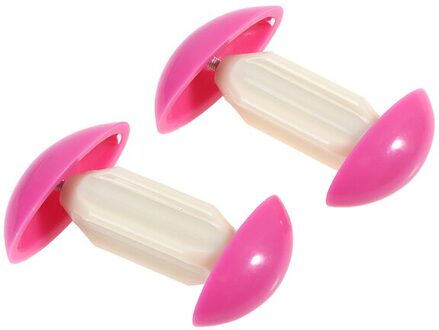 2 Stuks Mini Schoen Brancards Shapers Verstelbare Breedte Extenders Mannen Damesschoenen Expander Stretch Schoenen Accessoires Roze