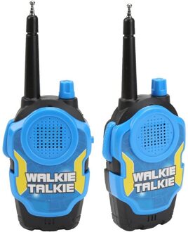 2 Stuks Mini Walkie Talkie Kids Draadloze Oproep Ouder Voor Jongens Meisjes blauw
