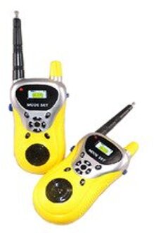 2 stuks Mini Walkie-Talkie Kinderspeelgoed Elektronische Draagbare twee-weg Radio