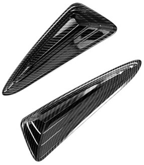 2 Stuks Mistlamp Lamp Cover Carbon Fiber Voorbumper Fog Light Lamp Cover Trim Voor Toyota Chr Abs Auto Accessoires