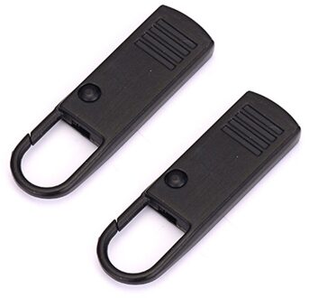 2 Stuks Mode Metalen Rits Rits Bliksem Reparatie Kits Rits Pull Voor Rits Slider Diy Naaien Craft Naaien Kits metalen Zip 02