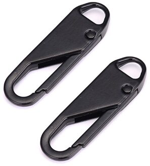 2 Stuks Mode Metalen Rits Rits Bliksem Reparatie Kits Rits Pull Voor Rits Slider Diy Naaien Craft Naaien Kits metalen Zip 05