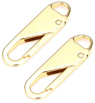 2 Stuks Mode Metalen Rits Rits Bliksem Reparatie Kits Rits Pull Voor Rits Slider Diy Naaien Craft Naaien Kits metalen Zip 07
