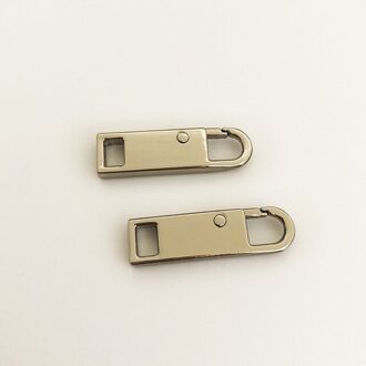 2 Stuks Mode Metalen Rits Rits Bliksem Reparatie Kits Rits Pull Voor Rits Slider Diy Naaien Craft Naaien Kits metalen