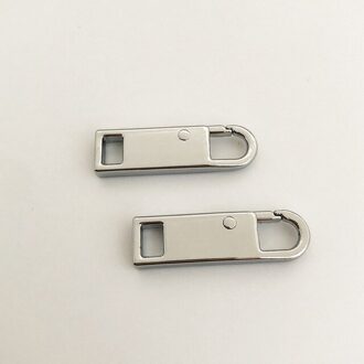 2 Stuks Mode Metalen Rits Rits Bliksem Reparatie Kits Rits Pull Voor Rits Slider Diy Naaien Craft Naaien Kits metalen