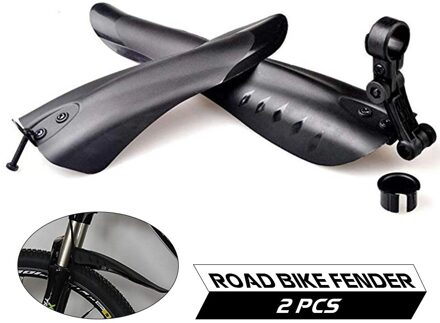 2 Stuks Mountain Fiets Racefiets Spatbord Voor Achter Spatbord Road Fietsen Mountain Voor Achter Mtb Fender