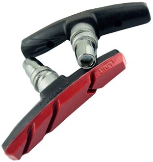 2 Stuks Mountain Racefiets Remblokken Mtb Fiets Remmen V-Brake Holder Schoenen Rubber Blokken Duurzaam Fietsen Accessoires onderdelen rood