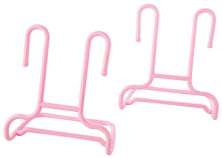 2 STUKS Multifunctionele Schoenenrek Stand Hanger Kinderen Kids Schoenen Plank Droogrek 2 In 1 Opknoping Of staande Magazijnstellingen Hanger 04