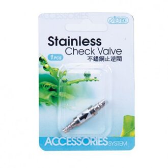 2 Stuks/partij Ista Rvs Aquarium CO2 Non Return Terugslagklep Voor Aquarium Diffuser Verstuiver Regulator 4 / 6mm Air Line