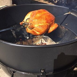 2 Stuks Picknick Houtskool Bbq Vork Gevorkte Gegrilde Rundvlees Kebab Spies Kip Drumstick Turkije Vork Barbecue Gebraden Accessoires